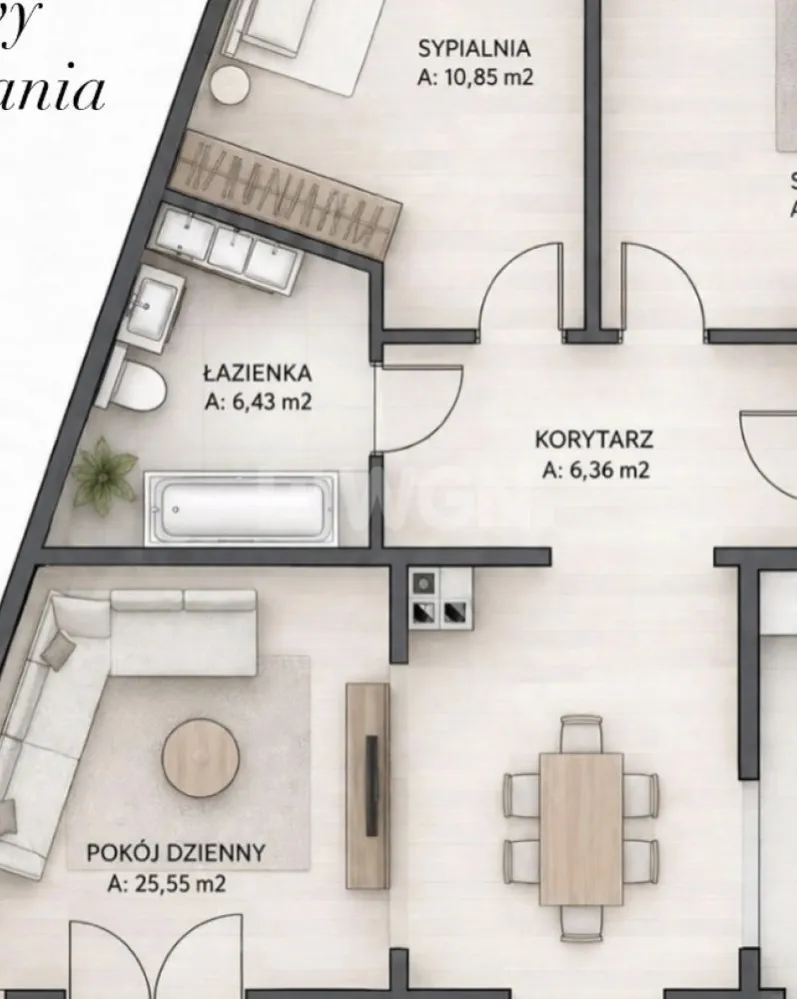 Mieszkanie na sprzedaż Plewiska